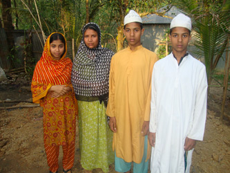 Family of Aminul Islam