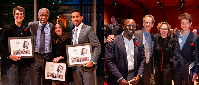 Group shots of 2023 US Hillman winners